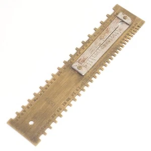 Mainspring Gauge Tool - French Watchmaker's Tool - AG105 - Picture 1 of 3