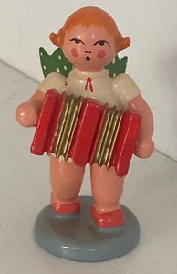 Alter Engel mit Akkordeon von der Fa. Ellmann Erzgebirge 6459/22 - Picture 1 of 4