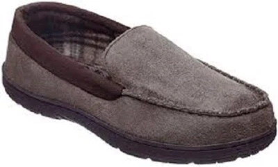 32 Degrees New Men Weatherproof Heat in/outdoor Slipper Micro Suede Venetian  - Image 1 of 4