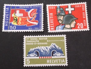 Switzerland MNH 1964 Anniversaries !!! - Picture 1 of 2