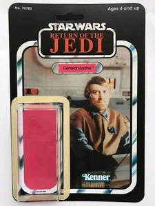 KENNER 1983 GENERAL MADINE RESTORE KIT ACTION FIGURE DISPLAY 65 BACK COLLECTION - Imagen 1 de 2