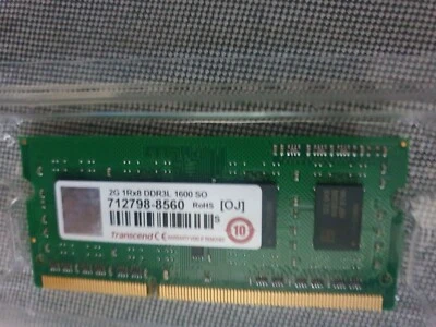 TRANSCEND 2G  DDR3 RAM 1600 MEMORY  - Image 1 of 3