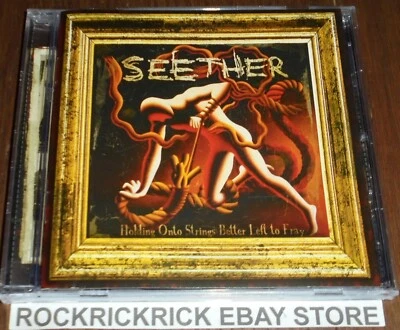 SEETHER - HOLDING ONTO STRINGS BETTER LEFT TO FRAY -12 TRACK CD- WIND-UP / EMI - Image 1 of 3