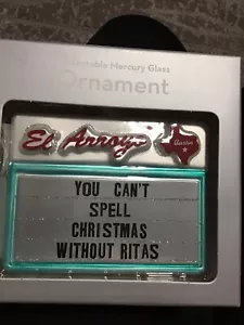 Ornamento in vetro al mercurio El Arroyo che non puoi scrivere Natale senza il nuovo di Rita - Foto 1 di 4