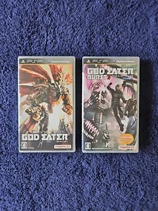 God Eater & God Eater Burst PSP Japan Import Edition REGION FREE US Seller - Picture 1 of 3
