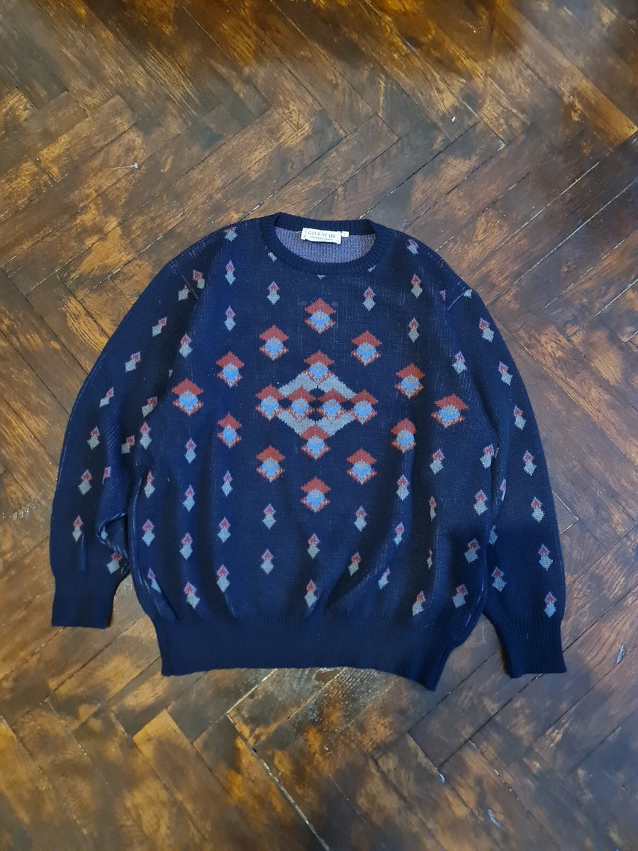 パーカー・フーディ GIVENCHY Men Sweater BMJ0LA3YN1 450 BLUE Givenchy Distressed logo-print Hoodies | Blue | FARFETCH