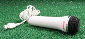 Konami Logitech USB Microphone for PS2 PS3 Wii XBox 360 E-UR20 White Tested - Picture 1 of 5