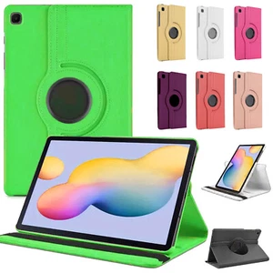For Samsung Galaxy Tab S6 Lite Case, Magnetic Smart Leather Flip Tablet Cover - Picture 1 of 16