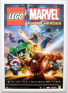 LEGO Marvel Super Heroes RARE PS4 XBOX ONE 42cm x 59cm Promotional Poster #1 - Picture 1 of 2