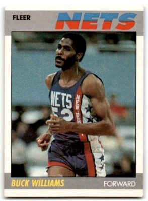 1987-88 Fleer Buck Williams Basketball Cards #120 Foto 1 de 2