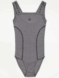 HOLYFIELD Girls Bodysuit Grey Size S Ages 10-12 years (BNWT) - Picture 1 of 2