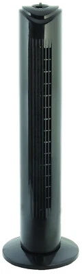 Seasons Comfort Tower Fan, 40W, 3 Speeds, Oscillating, Electric, Indoor - FTW29B - Image 1 of 4