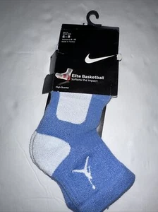 New Men’s Jordan High Quarter Team Issued UNC Elite Socks PSX270 421 Med - Picture 1 of 5