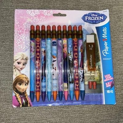 Paper Mate Disney Frozen Mechanical Pencils 10 Pack 1.3 MM HB #2 Extra Lead Olaf - Image 1 of 2