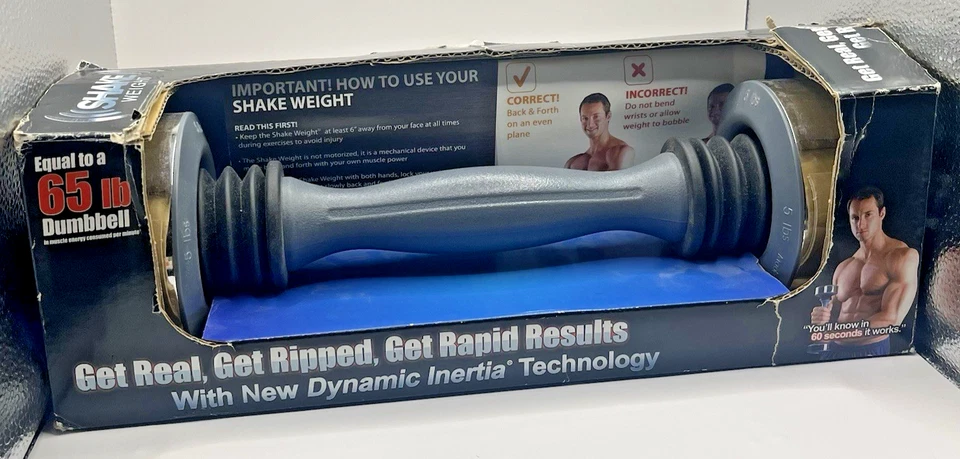 Shake Weight Dumbbell 5lb Arm Firming Muscle Toning Sw1000rt