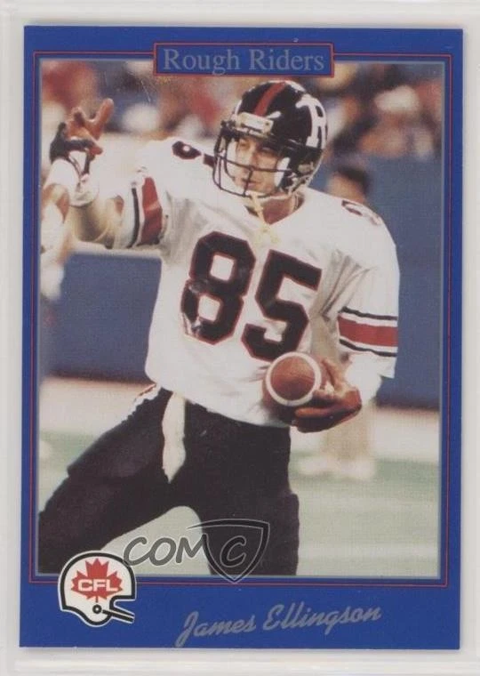 1991 Jogo CFL James Ellingson #44 - Image 1 of 2