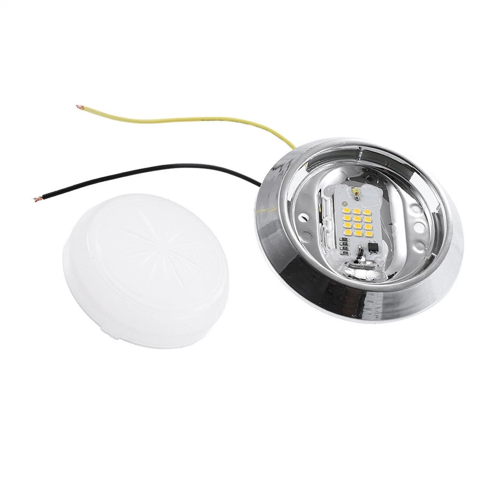 Base Lens Dome LED Light With Cover For 70-81 Chevrolet Camaro Firebird 8732777 - Image 1 of 4