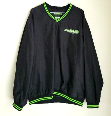 Arcticwear Artic Cat Cat's Pride Pullover Jacket windbreaker men's L black logo - Image 1 of 4