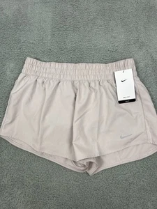 Nike Womens Size Medium Ultra High Waist Brief-lined Shorts Loose Fit Dri-Fit - Picture 1 of 8
