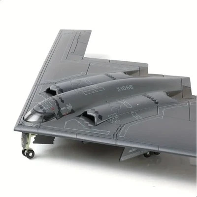 WLTK 1:200 B-2 Spirit Stealth Bomber Diecast Model USAF Display Military Aircraft