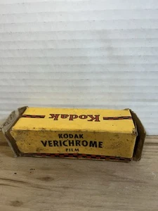 KODAK 118 VERICHROME FILM, TORN BOX, INTACT SEAL Wrapper Expired - Picture 1 of 3
