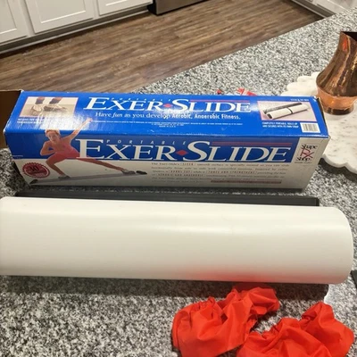 Exer-slide Ejercicio Tabla Deslizante Lateral Hogar Fitness Botines incluidos SIN VIDEO Foto 1 de 4