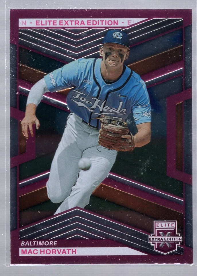 * 2023 Panini Elite Extra Edition - Pink #56 - MAC HORVATH - Image 1 of 2