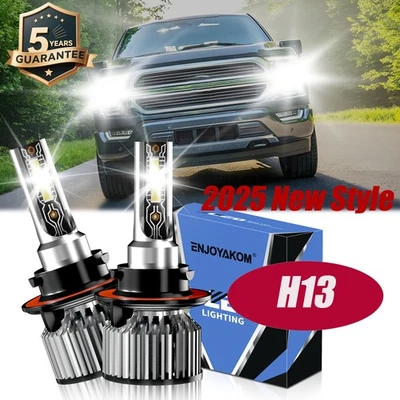 Kit de 2 bombillas faros LED haz alto bajo 6500K para Ford F-650 F-750 2017-2022 Foto 1 de 4