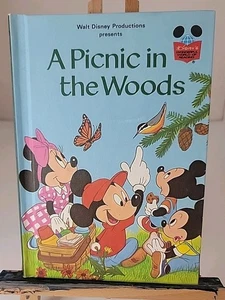 Ein Picknick im Wald Walt Disneys wunderbare Welt des Lesens Vintage 1983 HC - Bild 1 von 6