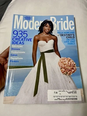 modern bride magazine April May 2005 400+ pages Foto 1 de 3