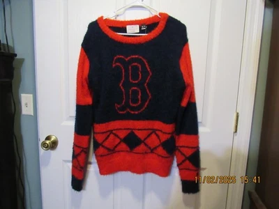 Suéter Klew Boston Medias Rojas Feo Navidad Mediano M Nuevo con Etiquetas MLB Mercancía Genuina Foto 1 de 4
