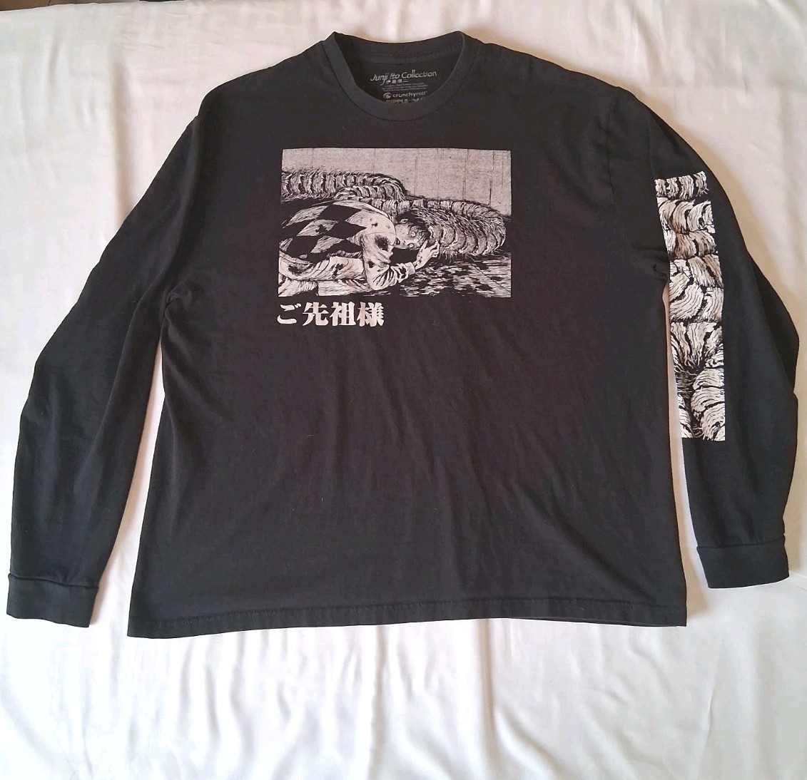Junji Ito Collection 長袖カットソー Lサイズ Junji Ito Collection 長袖カットソー Lサイズ Junji Ito