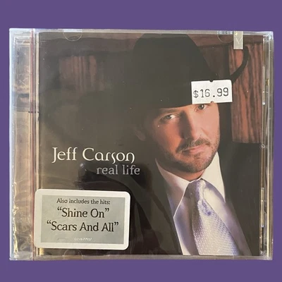 JEFF CARSON - REAL LIFE CD. New! 2001 Curb Records. Sealed! Free Shipping! Foto 1 de 2