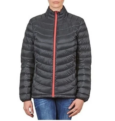 CHAQUETA DE PLUMÓN SALOMON MUJER HALO NEGRA ROJA CLARA DAMAS X-pequeña CLIMA Foto 1 de 4