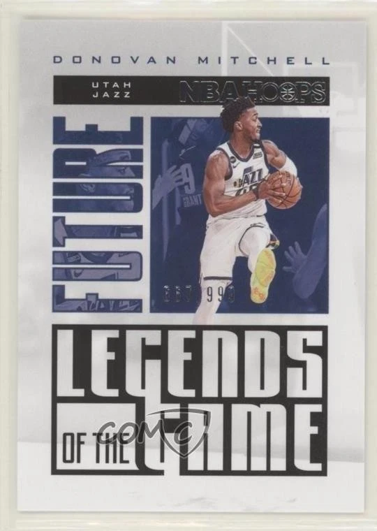 2020-21 Panini NBA Hoops Future Legends of the Game /999 Donovan Mitchell #22 - Image 1 of 2