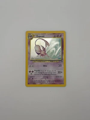 Espeon 1/75 Holo Raro - Pokemon TCG - 2001 Neo Discovery - MP Foto 1 de 4
