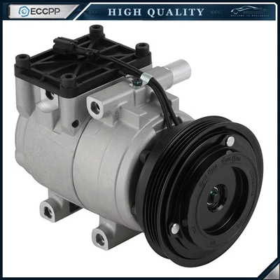Compresor de aire acondicionado para Hyundai Tiburon Elantra 1,8 L 2,0 L 1998 1999 2000 HS15 Foto 1 de 4