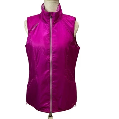 Under Armour ColdGear Primaloft Storm Vest Womens Size M Pink Full Zip - Image 1 of 4
