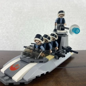 Lego - 7668 Star Wars: Rebel Scout Speeder- Complete w/ Minifigs & Manual - Picture 1 of 6