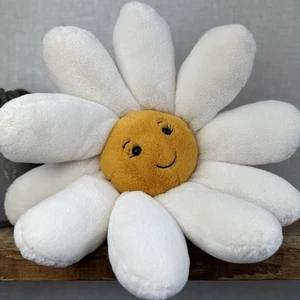 Jellycat Large Fleury Daisy - Nowa z metkami Kwiatowa poduszka na czapkę Emerytowana 12" - Zdjęcie 1 z 7
