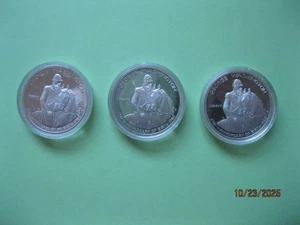 1982 george washington silver half dollar proof, 3 pieces lot. - Picture 1 of 2