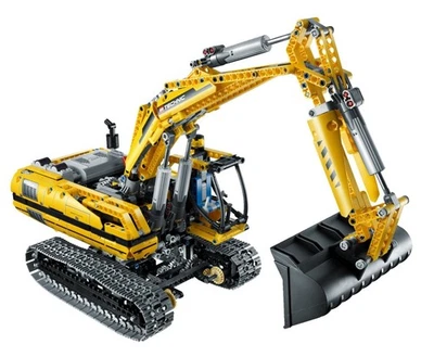 LEGO Technic Motorisierter Raupenbagger (8043) - Vollständig mit BA - Bild 1 von 4