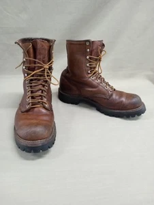 Red Wing Boots Irish Setter Sport Dog Tag Hard Toe Work Hunt Men's 10 D Vibram - Picture 1 of 17