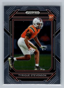 2023 Panini Prizm Draft Picks Tyrique Stevenson Base Rookie 195 - Picture 1 of 2