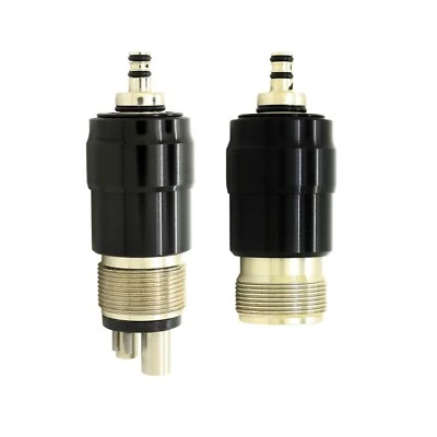 Acoplamiento rápido dental 2/4 orificios giratorios para pieza de mano de alta velocidad para NSK QD-J Foto 1 de 4