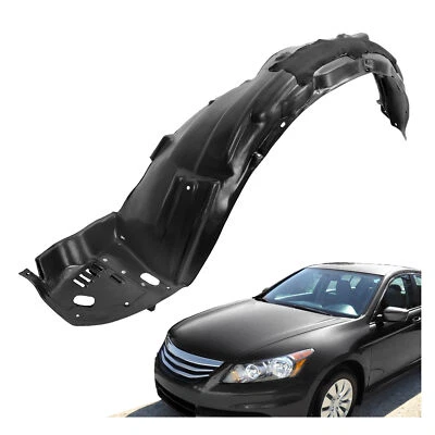 Fits Honda Accord 4-Dr 2008-2012 Front Driver Side Inner Fender Liner  W/ Foam Foto 1 de 4