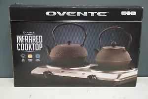 OVENTE Electric Countertop Infrared Double Burner, 1500W - Picture 1 of 7