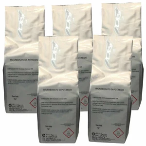 KG.5 BICARBONATO di POTASSIO E501 - 100% FUNGICIDA ANTIFUNGINO AGRICOLTURA VINO - Foto 1 di 1