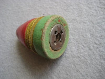 alter antiker Holzkreisel Peitschenkreisel  Aufziehkreisel  Rarität Vintage - Bild 1 von 4