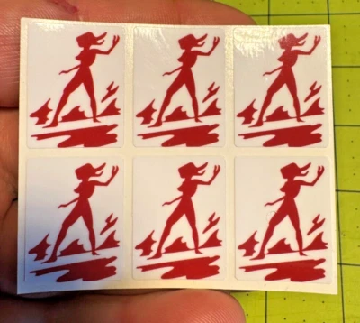 Виниловые наклейки/наклейки для автомата для пинбола Gottlieb 1976 «Surf Champ» - Изображение 1 из 4